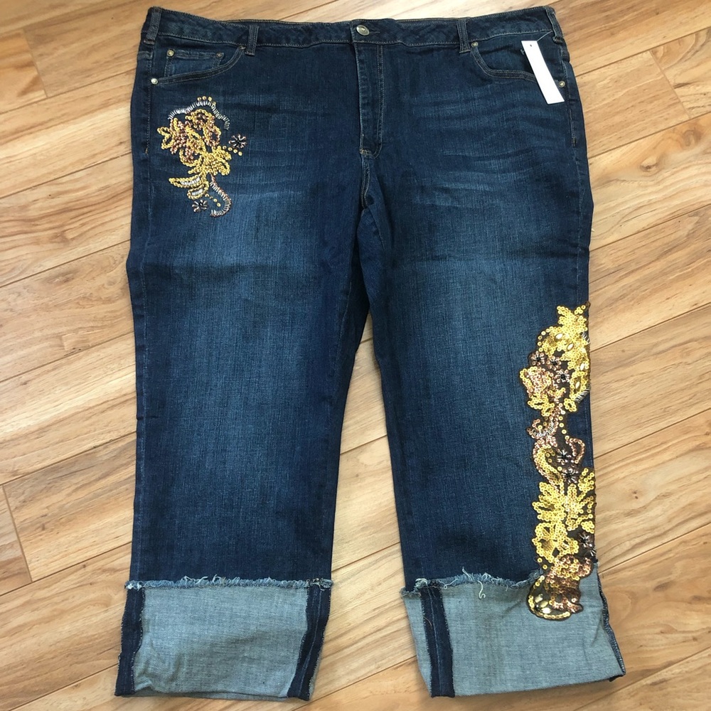 Bejeweled Sexy Embroidered Jeans💎👖 - Picture 2 of 5